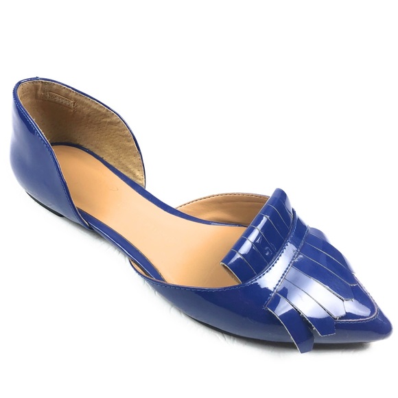 Banana Republic Shoes - BANANA REPUBLIC d'orsay flats 6.5 blue kiltie s18